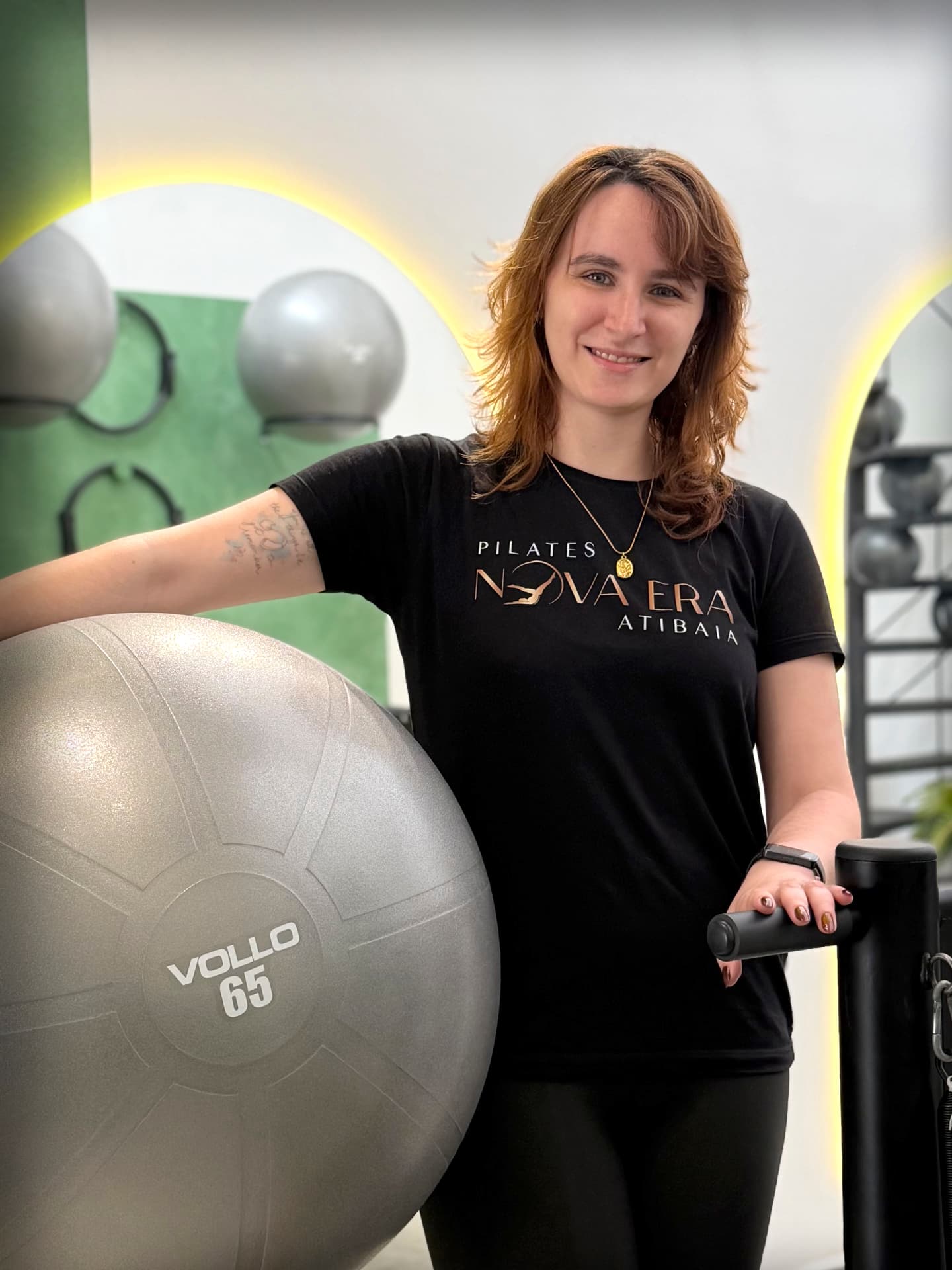 Clarisse, fisioterapeuta do Pilates Nova Era